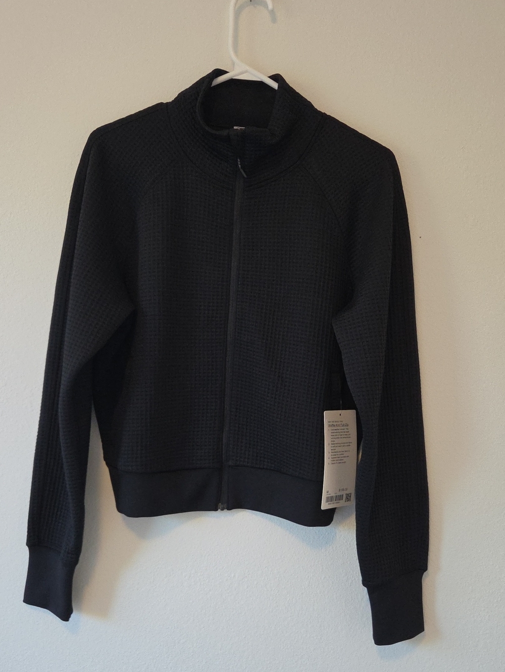 Lululemon Waffle Knit Zip Bomber Jacket NWT